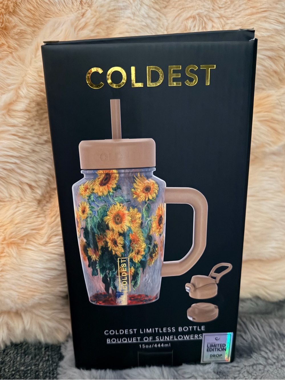 Coldest Limitless Bottle-Bouquet of Sunflowers 15oz